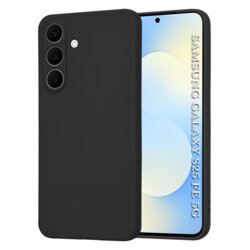 Husa silicon Samsung Galaxy S25 FE Techsuit SoftFlex, negru