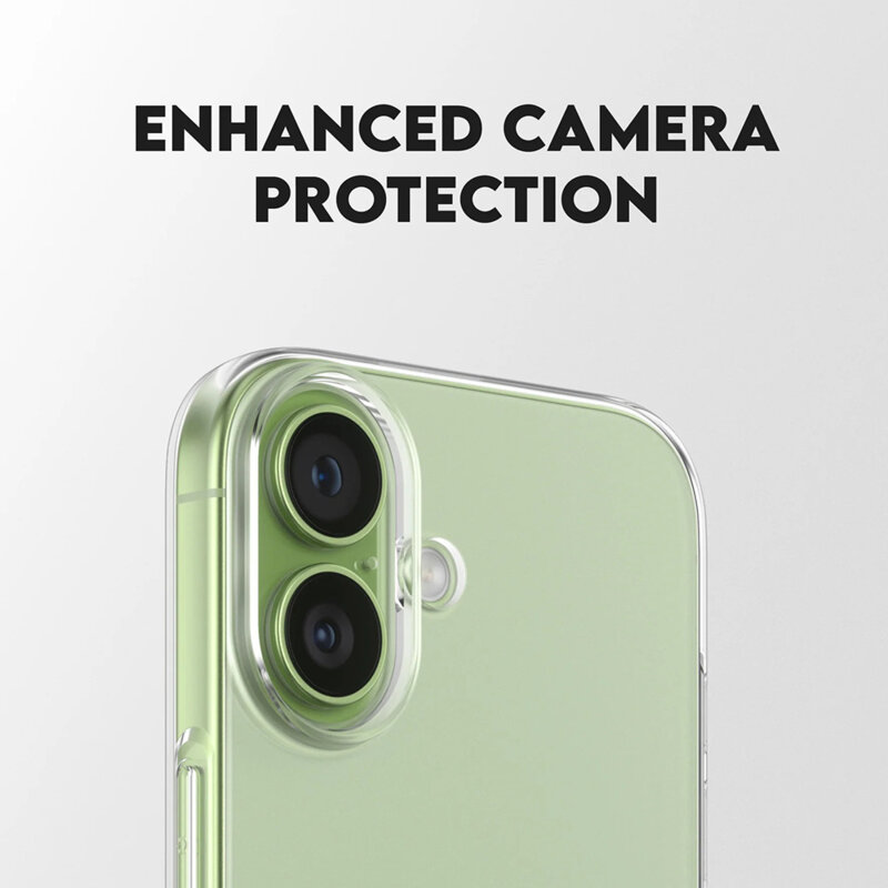 Husa iPhone 17 CARE by PanzerGlass® Fashionable X-Ray Soft Basic, transparenta