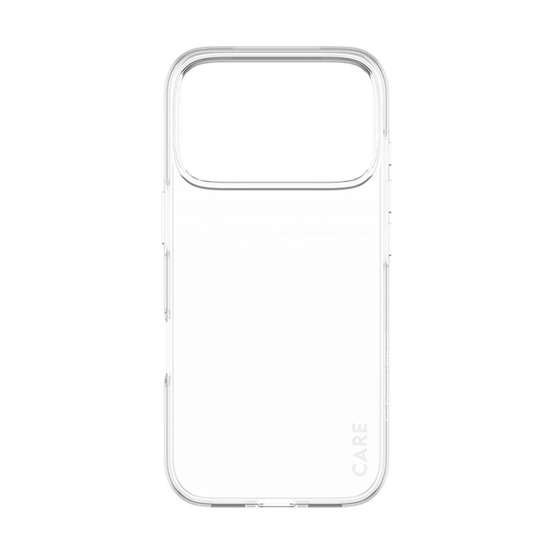 Husa iPhone 17 Pro CARE by PanzerGlass® Fashionable X-Ray Soft Basic, transparenta