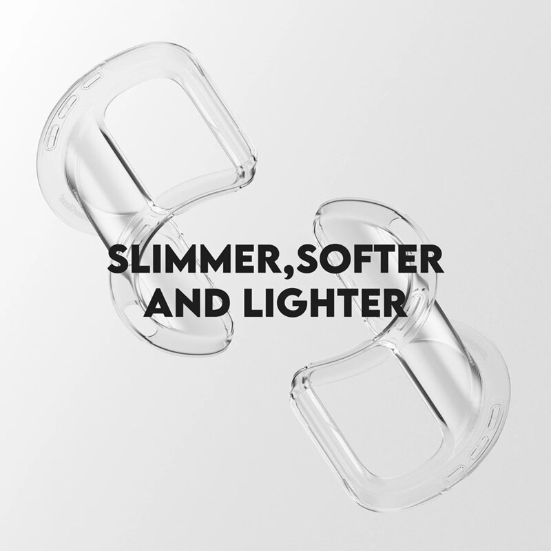 Husa iPhone 17 Pro CARE by PanzerGlass® Fashionable X-Ray Soft Basic, transparenta