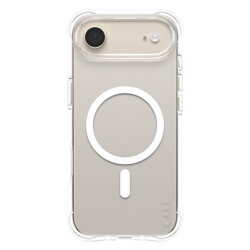 Husa iPhone 17 Air CARE by PanzerGlass® Fashionable w. White MagSafe, transparenta