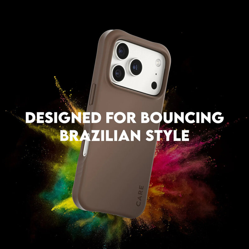 Husa iPhone 17 Pro CARE by PanzerGlass® Fashionable w. MagSafe, maro