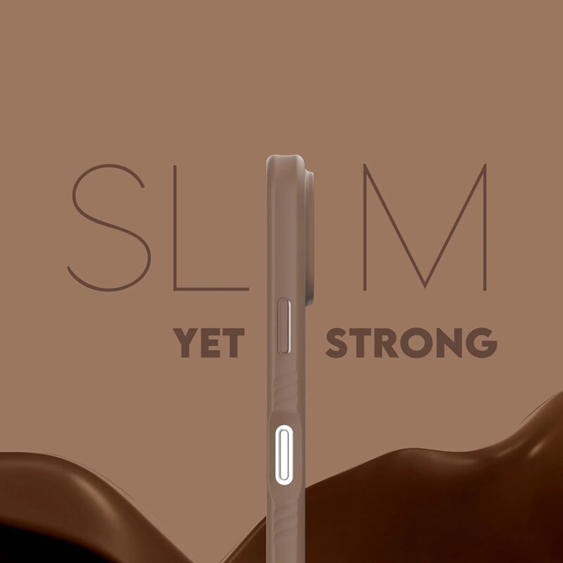 Husa iPhone 17 Pro CARE by PanzerGlass® Fashionable w. MagSafe, maro