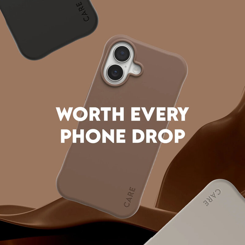 Husa iPhone 17 CARE by PanzerGlass® Fashionable w. MagSafe, maro