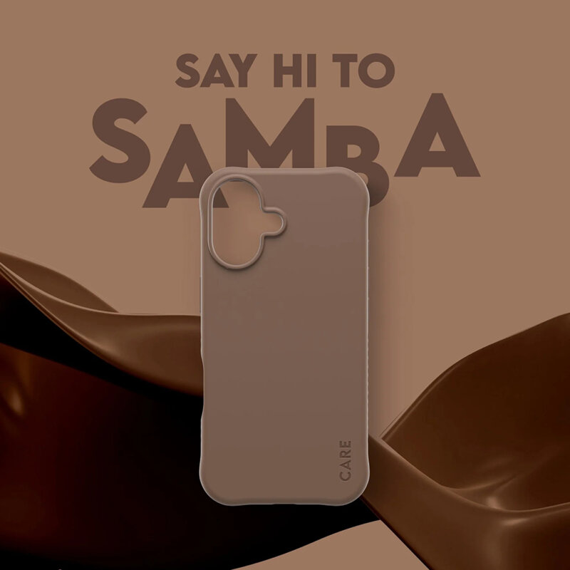 Husa iPhone 17 CARE by PanzerGlass® Fashionable w. MagSafe, maro