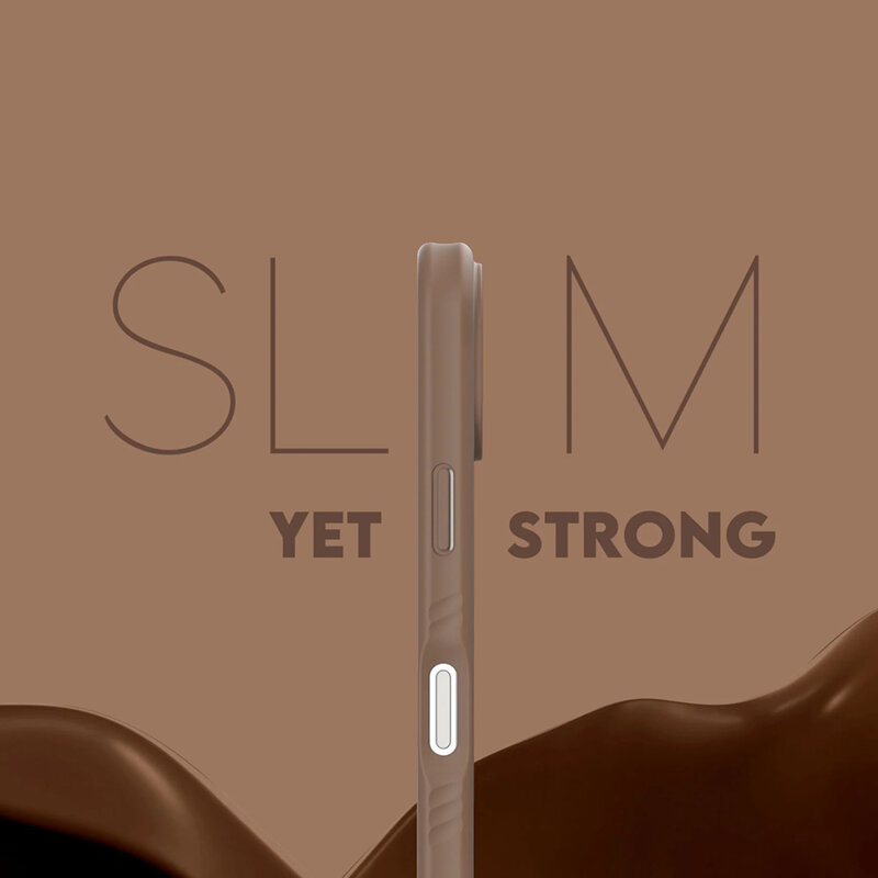 Husa iPhone 17 CARE by PanzerGlass® Fashionable w. MagSafe, maro