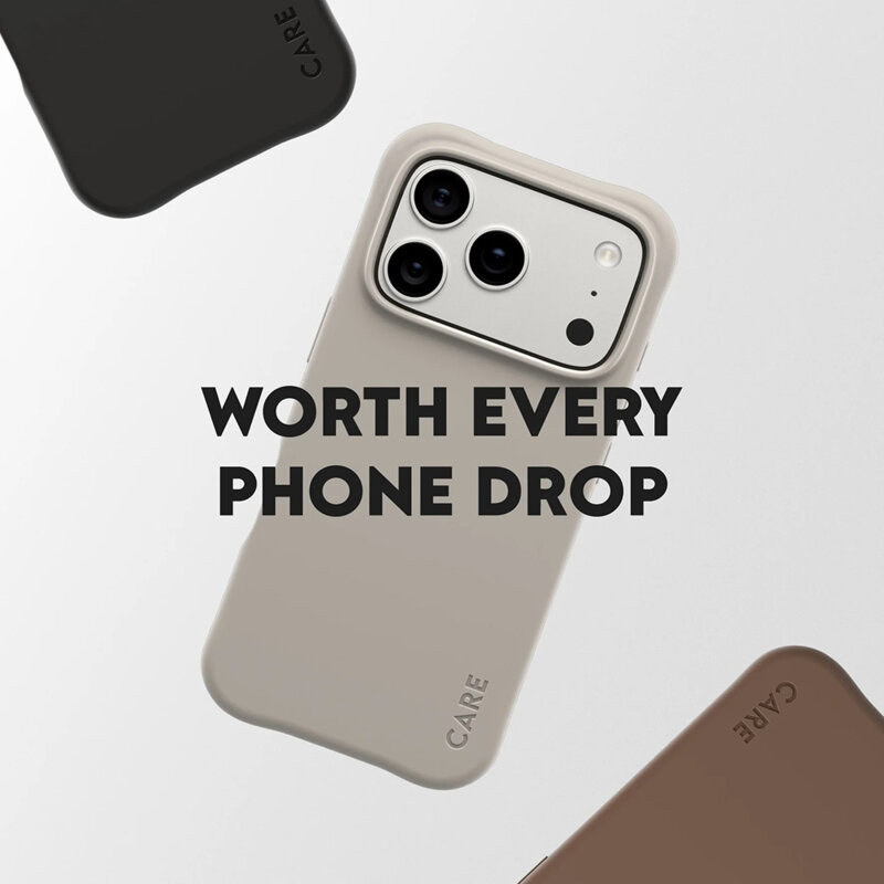 Husa iPhone 17 Pro CARE by PanzerGlass® Fashionable w. MagSafe, negru