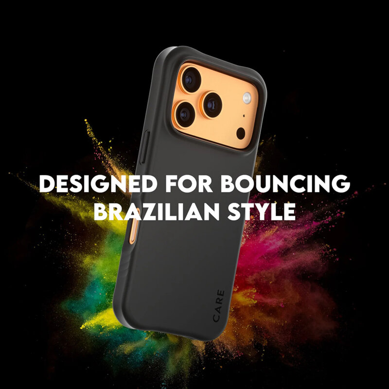 Husa iPhone 17 Pro CARE by PanzerGlass® Fashionable w. MagSafe, negru