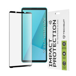 Folie sticla Sony Xperia 10 VII Techsuit 111D Full Glue Full Cover, negru