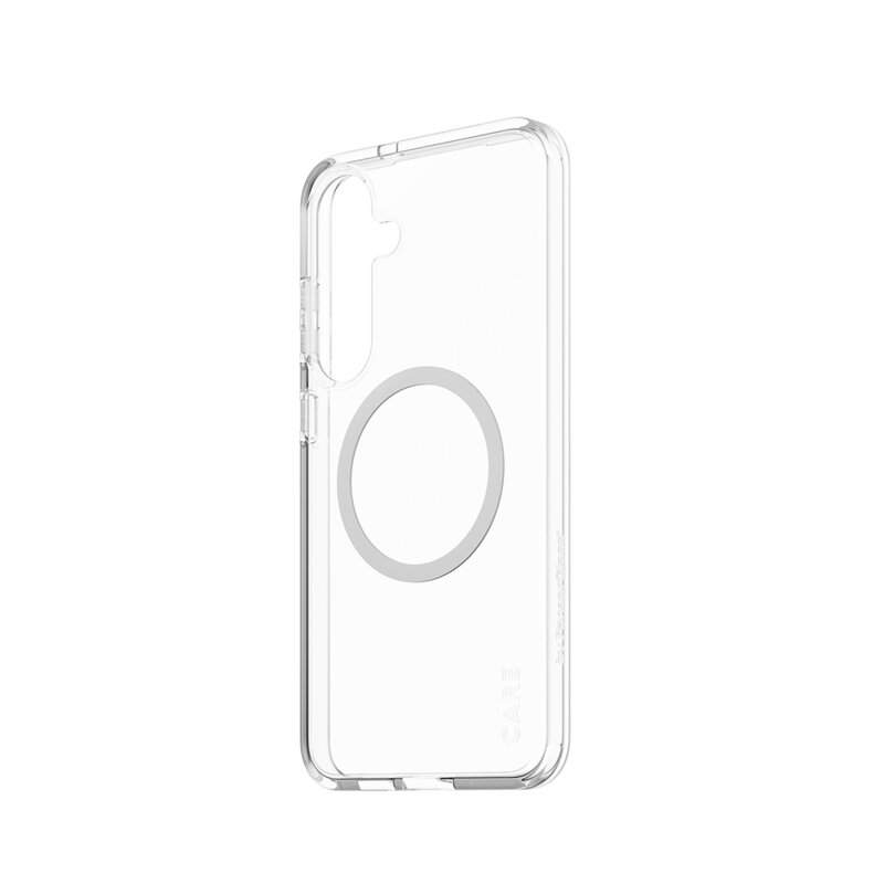 Husa Samsung Galaxy S25 Plus PanzerGlass® CARE Flagship Urban Combat White Qi Compatible, transparenta