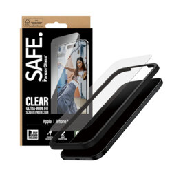 Folie iPhone 17 Air SAFE. by PanzerGlass® Ultra-Wide Fit w. EasyAligner, transparenta