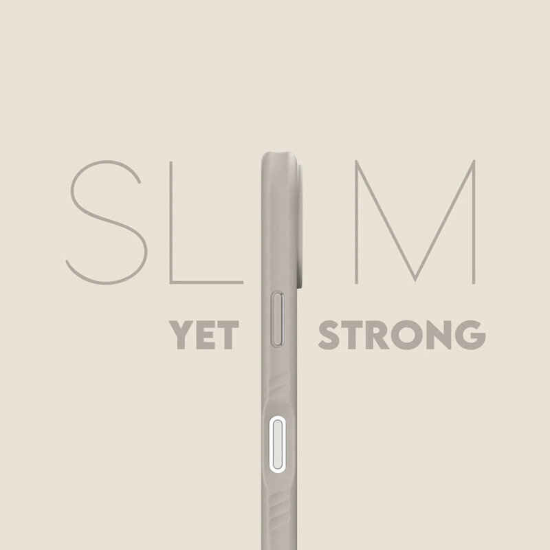 Husa iPhone 17 CARE by PanzerGlass® Fashionable w. MagSafe, bej