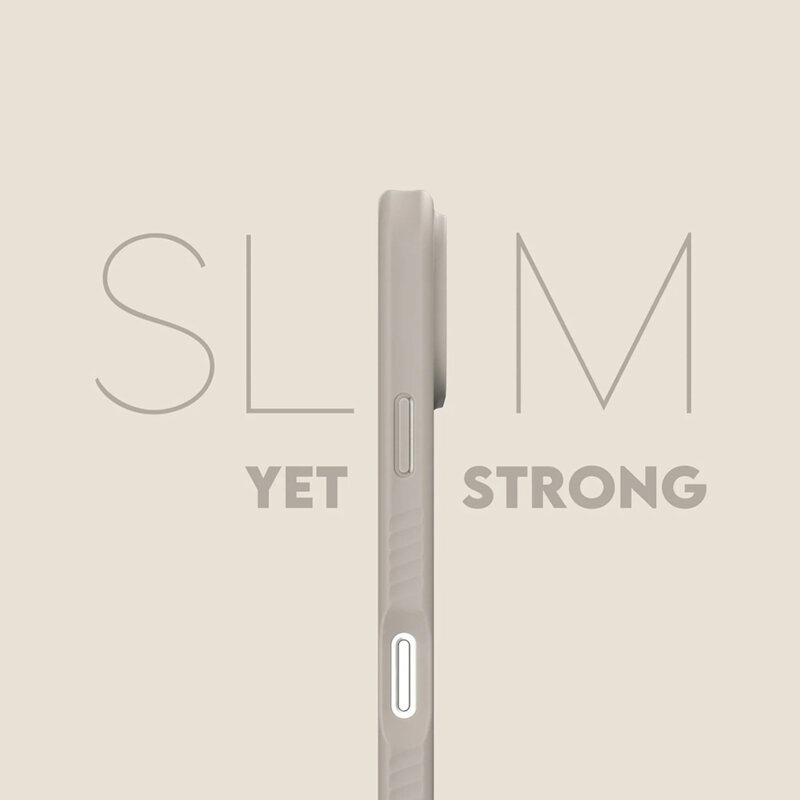 Husa iPhone 17 Pro Max CARE by PanzerGlass® Fashionable, bej