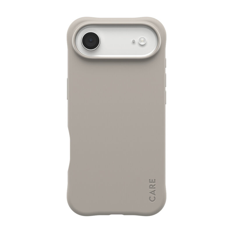 Husa iPhone 17 Air CARE by PanzerGlass® Fashionable w. MagSafe, bej