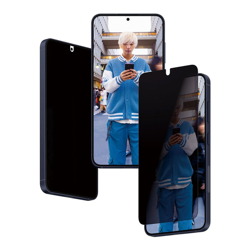 Folie Samsung Galaxy S24 PanzerGlass® Privacy Ultra-Wide Fit w. EasyAligner, clear