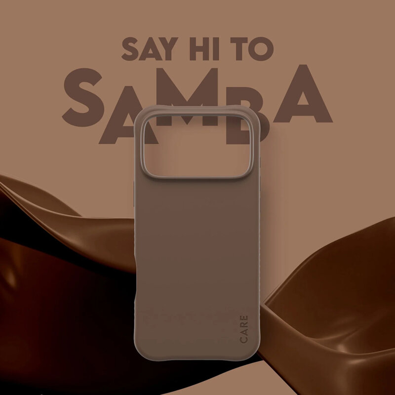 Husa iPhone 17 Air CARE by PanzerGlass® Fashionable w. MagSafe, maro