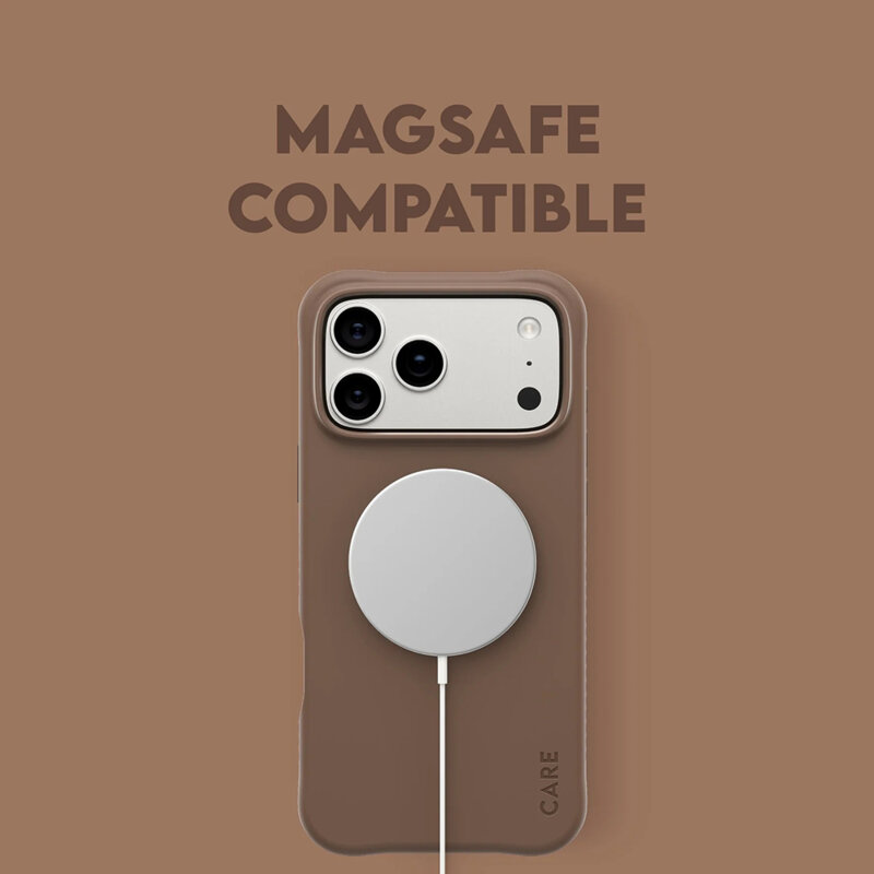 Husa iPhone 17 Air CARE by PanzerGlass® Fashionable w. MagSafe, maro
