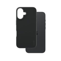Husa iPhone 16 CARE by PanzerGlass® Fashionable, negru