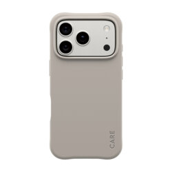 Husa iPhone 17 Pro CARE by PanzerGlass® Fashionable w. MagSafe, bej