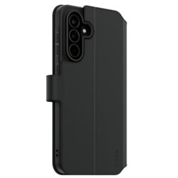 Husa Samsung Galaxy A36 5G PanzerGlass® CARE Feature Kickstand Wallet Case, negru