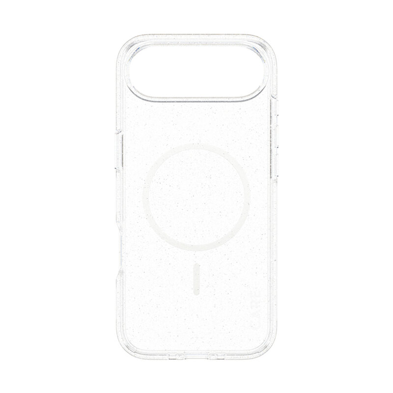 Husa iPhone 17 Air PanzerGlass® CARE Flagship Urban Explorer Star Lit White MagSafe, transparenta