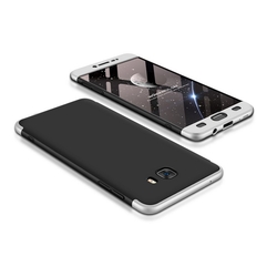 Husa Samsung Galaxy C9 Pro GKK 360 Full Cover Negru-Argintiu