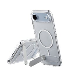 Husa iPhone 17 Air PanzerGlass® CARE Feature Kickstand MagSafe, transparenta