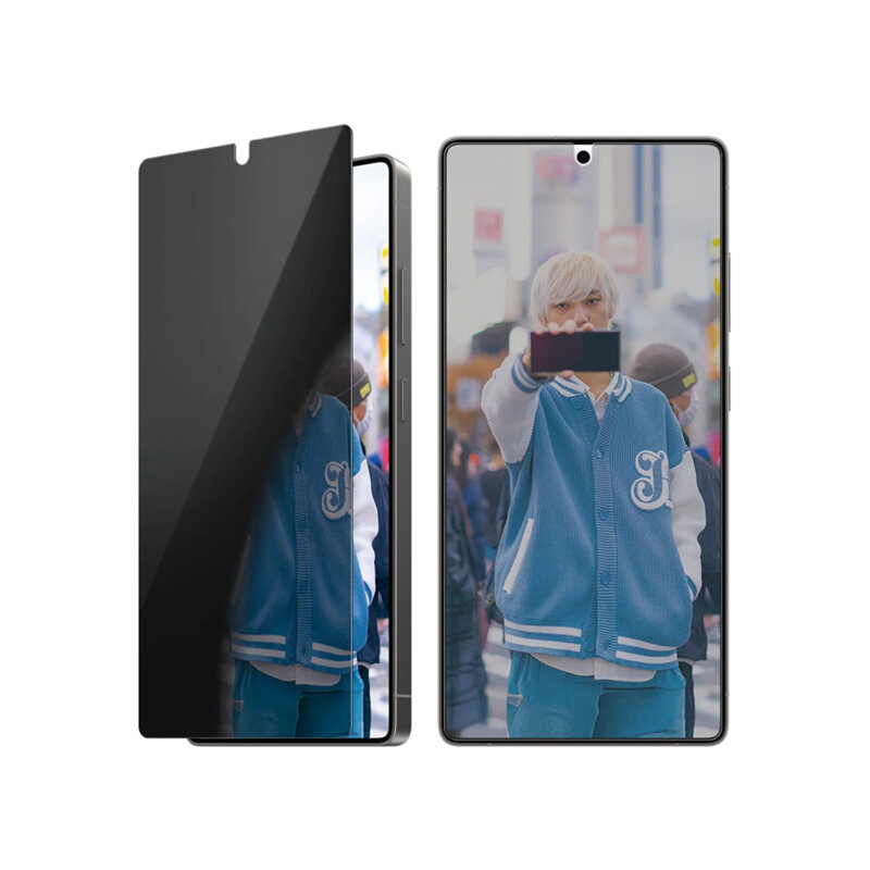 Folie Samsung Galaxy S25 Ultra PanzerGlass® Privacy Ultra-Wide Fit, clear