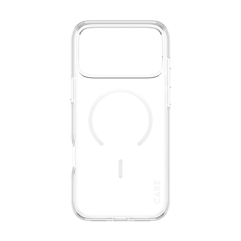 Husa iPhone 17 Pro PanzerGlass® CARE Flagship Urban Explorer White MagSafe, transparenta