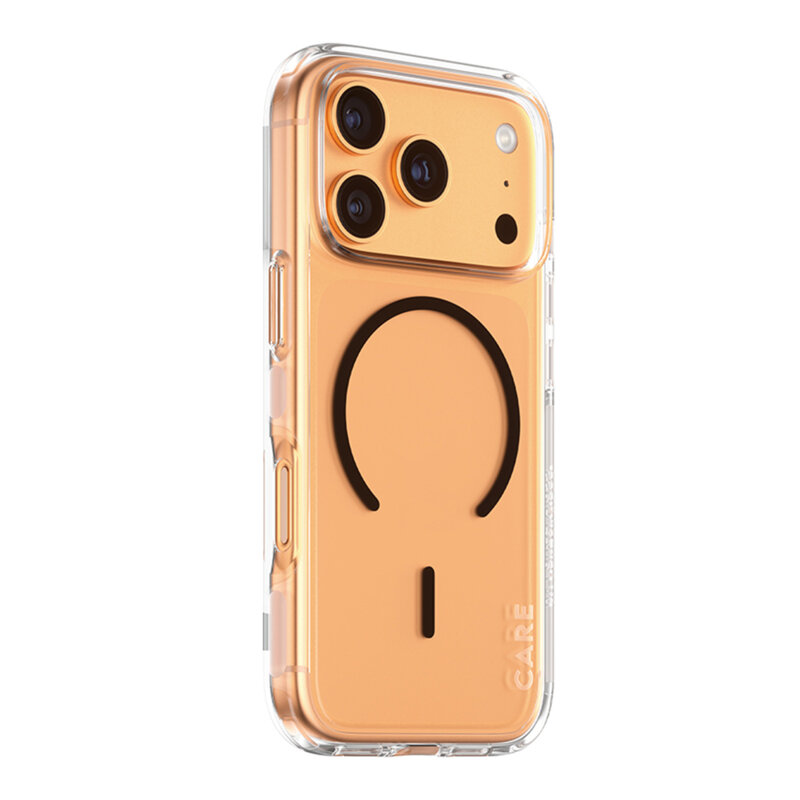 Husa iPhone 17 Pro PanzerGlass® CARE Flagship Urban Explorer Black MagSafe, transparenta