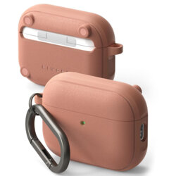 Husa AirPods Pro 3 cu carabinera Ringke Onyx Magnetic, oranj