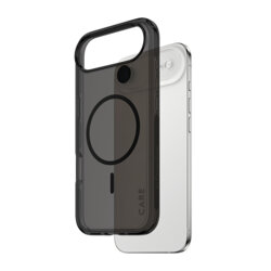 Husa iPhone 17 Air PanzerGlass® CARE Flagship Urban Explorer Black MagSafe, fumuriu