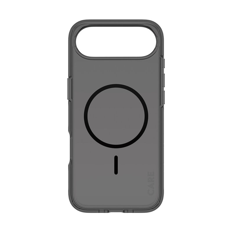 Husa iPhone 17 Air PanzerGlass® CARE Flagship Urban Explorer Black MagSafe, fumuriu