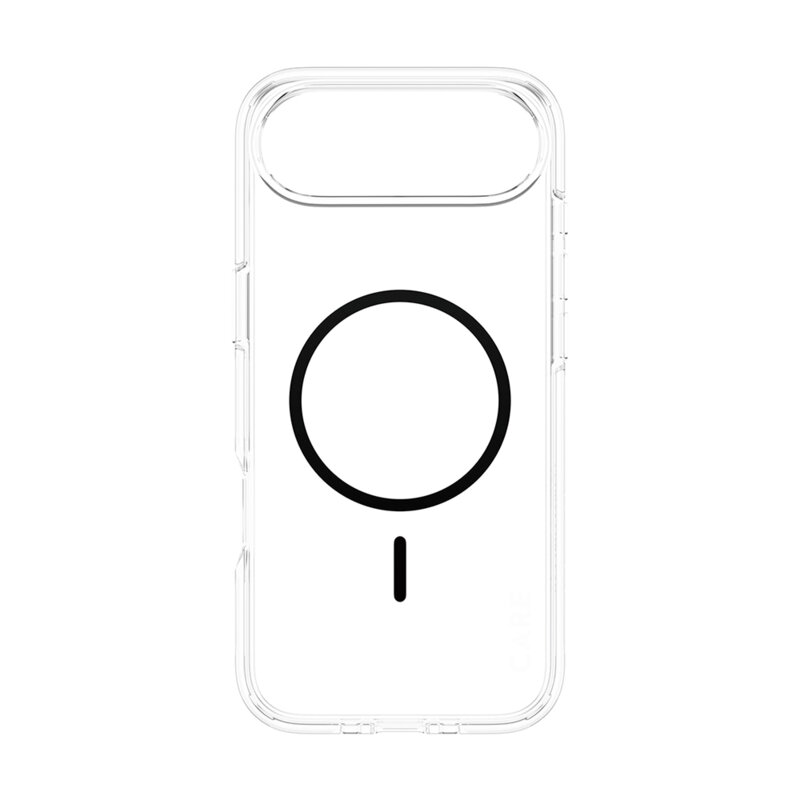 Husa iPhone 17 Air PanzerGlass® CARE Flagship Urban Explorer Black MagSafe, transparenta