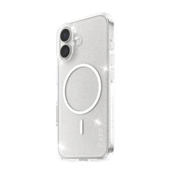 Husa iPhone 17 PanzerGlass® CARE Flagship Urban Explorer Star Lit White MagSafe, transparenta