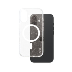 Husa iPhone 16 PanzerGlass® CARE Flagship Urban Combat Star Lit White MagSafe, transparenta