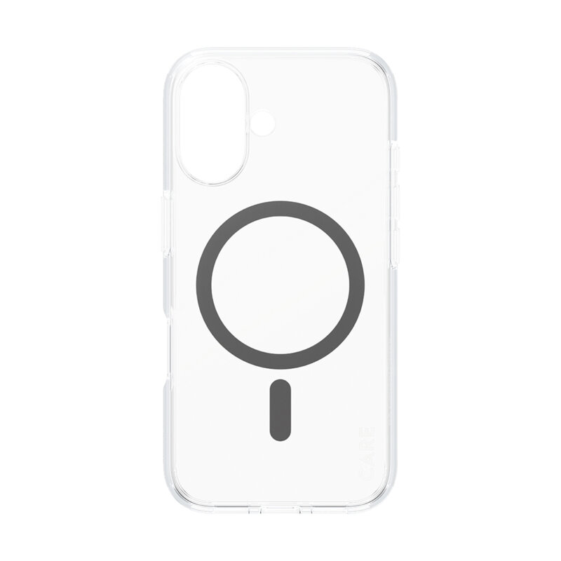 Husa iPhone 16 PanzerGlass® CARE Flagship Urban Combat Black MagSafe, transparenta