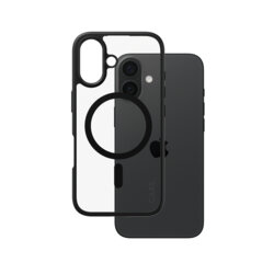 Husa iPhone 16 PanzerGlass® CARE Flagship Urban Combat Black MagSafe, negru