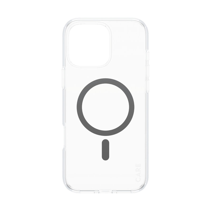 Husa iPhone 16 Pro PanzerGlass® CARE Flagship Urban Combat Black MagSafe, transparenta