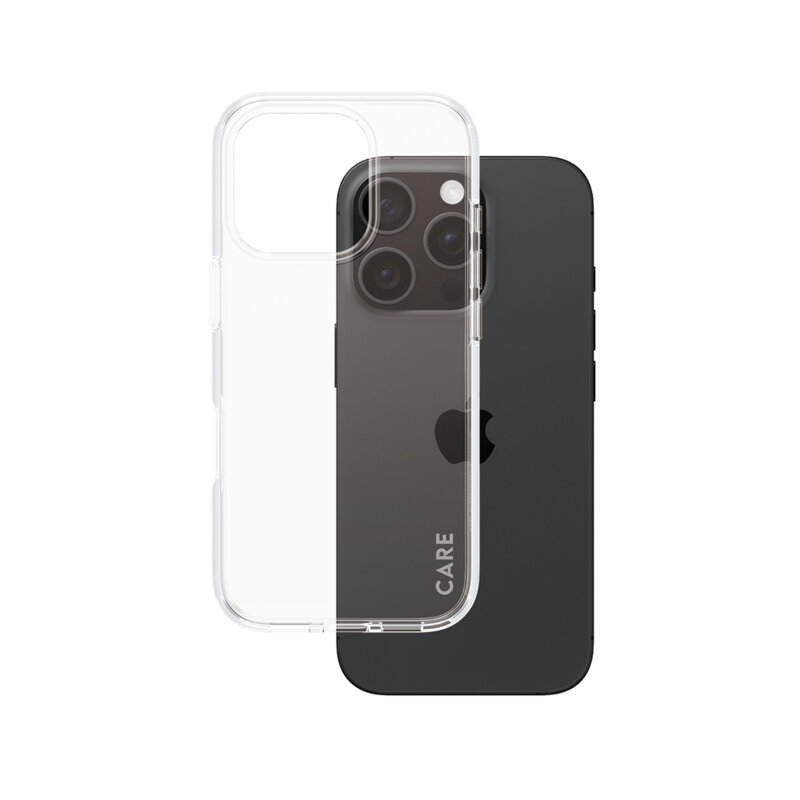 Husa iPhone 16 Pro PanzerGlass® CARE Flagship Urban Combat, transparenta