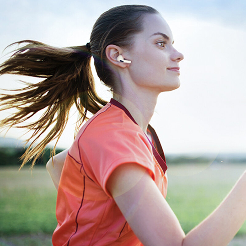 [Pachet 3x] Dopuri casti AirPods Pro 3 din silicon premium Techsuit ET1, alb