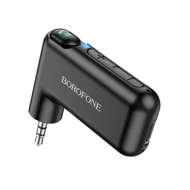 Receptor Bluetooth auto, adaptor audio Jack Borofone Wideway, BC35