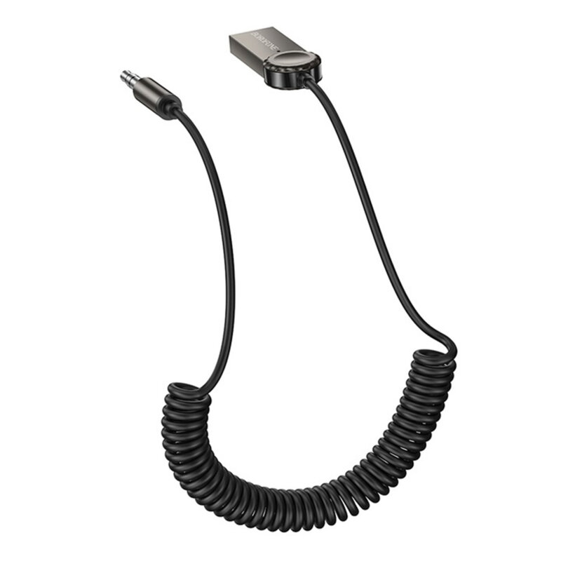 Receptor Bluetooth auto, adaptor audio Jack Borofone Peaceful, BC56