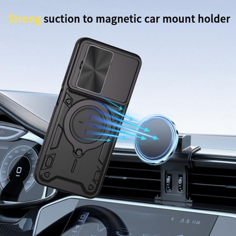 Husa Xiaomi Redmi A5 4G (Standard) Techsuit CamGuard Pro, roz auriu