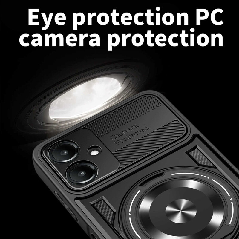 Husa Samsung Galaxy A07 4G Techsuit RuggedCam, albastru