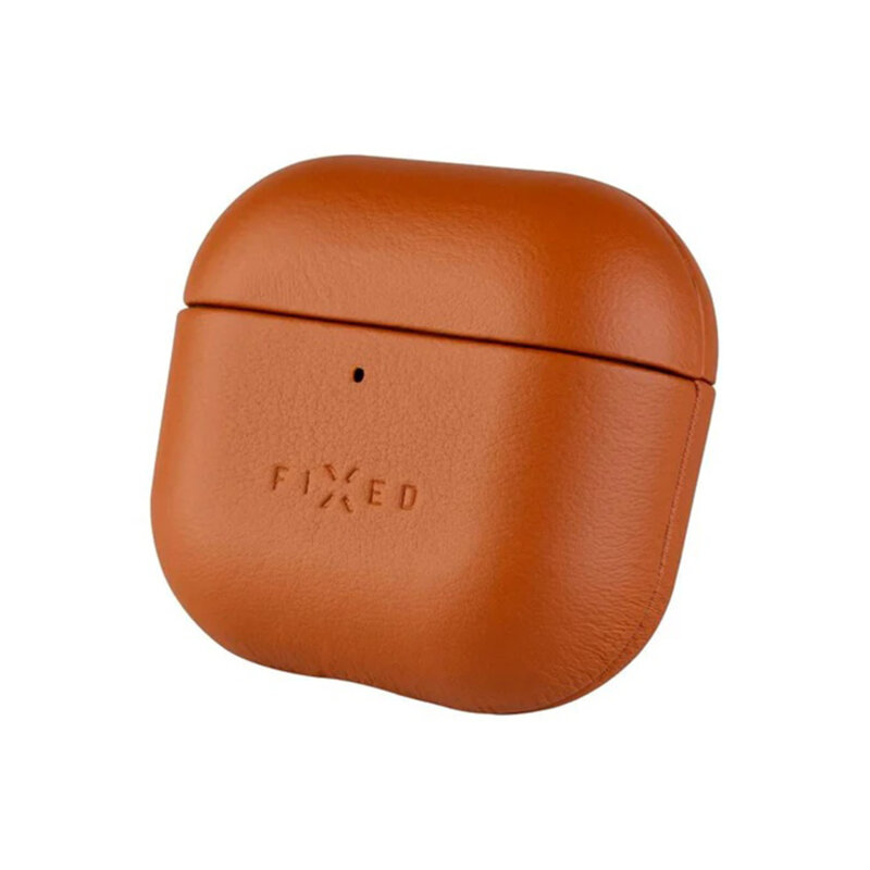 Husa AirPods 4 Fixed PodsLeather, maro, FIXLP-1473-BRW