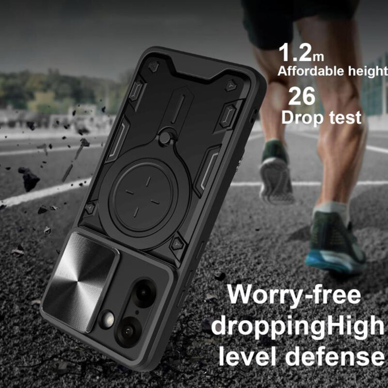 Husa OnePlus Nord CE5 Techsuit CamGuard Pro, negru