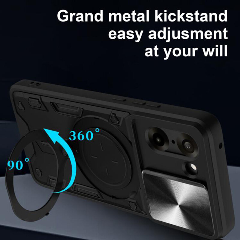 Husa OnePlus Nord CE5 Techsuit CamGuard Pro, negru