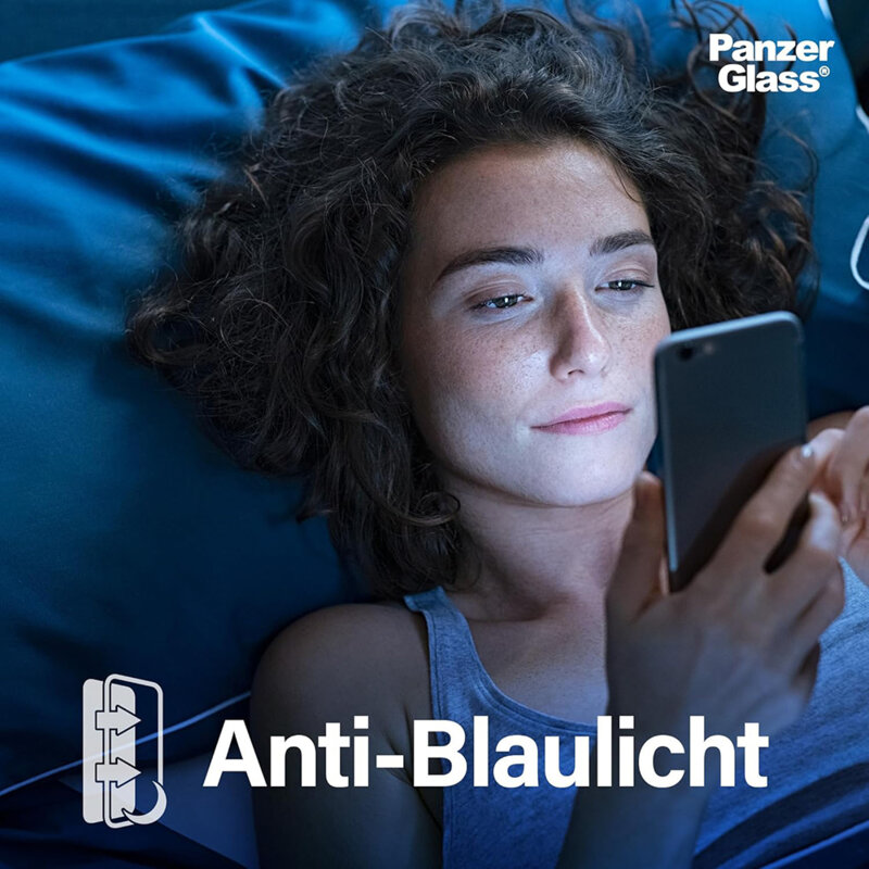 Folie iPhone 16 Plus PanzerGlass® Privacy Ultra-Wide Fit w. EasyAligner, negru