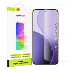 Folie sticla Oppo Reno14 FS 5G Techsuit Clear Vision Glass, transparenta